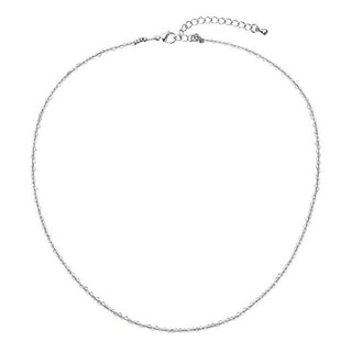 Evolution Group Collar de Perlas de Cuarzo 42012.3 Cuarzo Gris 