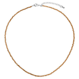 Evolution Group Collar de perlas de cuarzo ahumado 42012.3 Cuarzo ahumado 