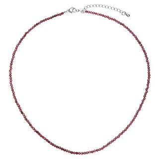 Evolution Group Collier de perles avec de vrais grenats 42012.3 Grenat 