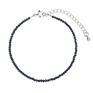 Evolution Group Pulsera De Cuentas Con Piedras De Arenaria Azul 43055.3 Arenaria Azul 
