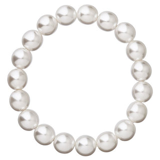 Evolution Group Elegante Pulsera De Perlas 56010.1 Blanco 