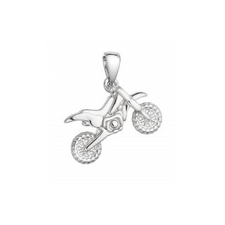 Evolution Group Colgante de Plata Motocicleta 64015 