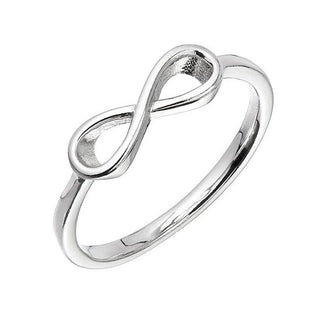 Evolution Group Anello In Argento Infinity 65006 57 Mm — Anello