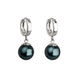 Evolution Group Pendientes de plata elegantes con perla sintética 71141.3 Tahiti 