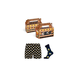 Evona Set de Regalo para Hombre - Pantalones cortos y calcetines - Talla: Xl 