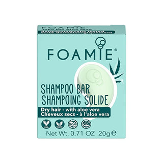 Foamie Champú sólido para cabello seco (Shampoo Bar Travel Size) 20 G 