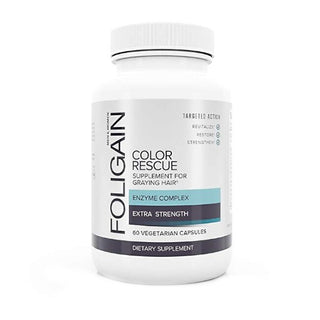 Foligain Integratore Color Rescue Per Capelli Grigi 60 Compresse — Integratore capelli