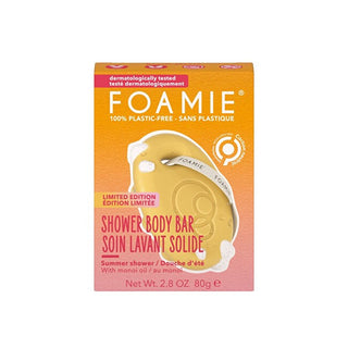 Foamie Gel de ducha Solida Beach Please (Espuma de ducha corporal) 80 G 
