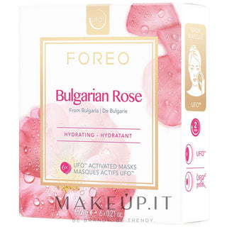 Foreo Rosa Bulgara 6 x 6 g — Maschera Idratante