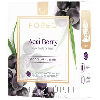 Foreo Acai Berry Maschera Levigante 6 x 6 g — Maschera