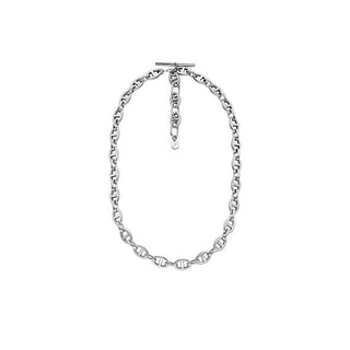 Fossil Elegante Collana In Acciaio Heritage JA7242040 — Collana in acciaio