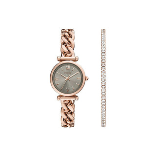 Fossil Set Regalo Carlie Es5378Set + Braccialetto — Set orologio