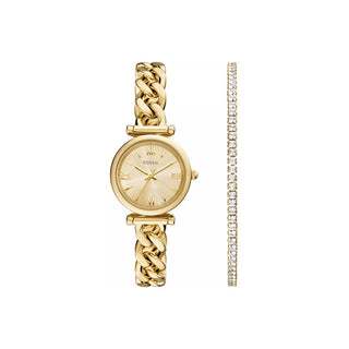 Fossil Set Regalo Carlie ES5387 + Braccialetto — Set regalo
