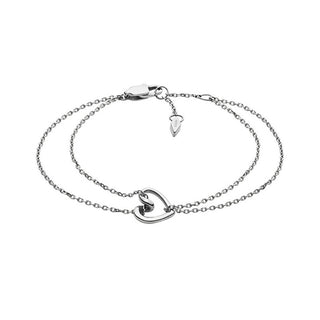 Fossil Sawyer Bracciale Doppio Acciaio Jof00615040 — Bracciale