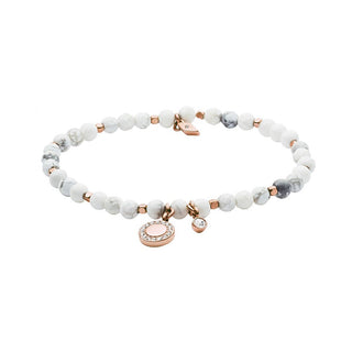 Fossil Bracciale In Howlite Ja6934791 — Bracciale