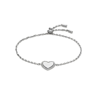 Fossil Bracciale Acciaio Cuore Zirconi JOF00941040 — Bracciale