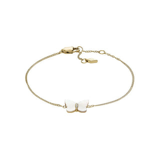 Fossil Radiant Wings Bracciale Acciaio Cristalli Jf04425710 — Bracciale