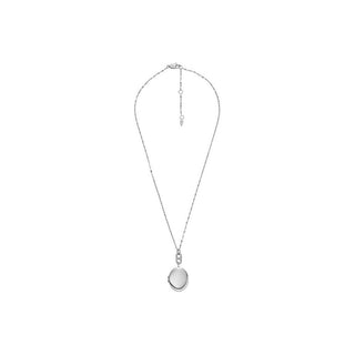 Fossil Heritage Locket Collana Acciaio Medaglione Jf04427040 — Collana