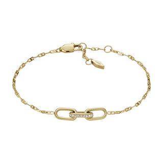Fossil Bracciale Corra Oh So Charming Placcato Oro Jf04525710 — Bracciale
