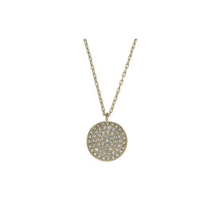 Fossil Collana Sadie Glitter Placcata Oro Jf04544710 — Collana