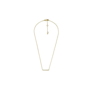 Fossil Collana Oro Zirconi Nocciola Joa00811710 — Collana