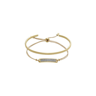 Fossil Core Gifts Set Bracciali Oro Jgftset1082 — Set di Bracciali