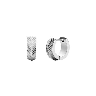 Fossil Harlow Orecchini Cerchio Acciaio Jf04666040 — Orecchini