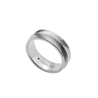Fossil Harlow Anello Acciaio Circuito 52 Mm Jf04667040 — Anello