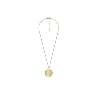 Fossil Collana Medaglione Placcato Oro Harlow Jf04738710 — Collana