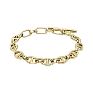 Fossil Bracciale Acciaio Placcato Oro Jf04759710 — Bracciale