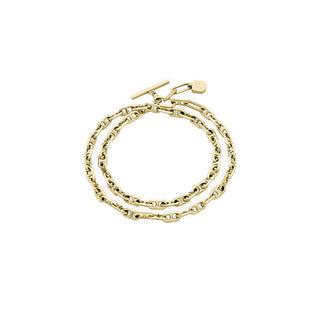 Fossil Bracciale Heritage Double Gold Placcato Ja7236710 — Bracciale
