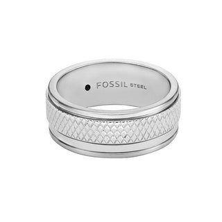 Fossil Anello Knox In Acciaio Per Uomo Jf04768040 Circuito 67 mm — Anello