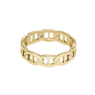 Fossil Anello Oro Moda Heritage Jf04782710 Circuito 52mm — Anello
