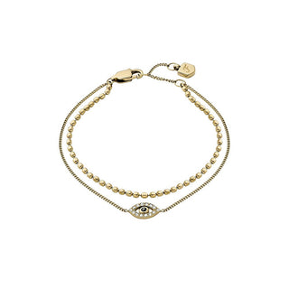 Fossil Bracciale Oro Evil Eye Jf04794710 — Bracciale