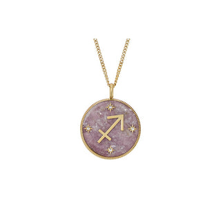 Fossil Collana Placcata Oro Sagittario Scritto Nelle Stelle Jf04846710 — Collana
