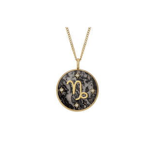Fossil Collana Placcata Oro Capricorno Scritto Nelle Stelle Jf04847710 — Collana