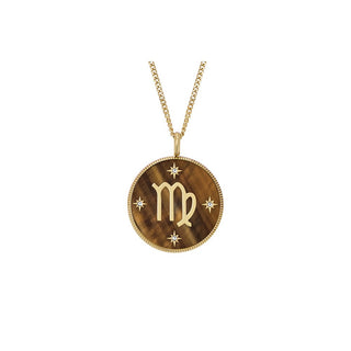 Fossil Collana Placcata Oro Vergine Scritto Nelle Stelle Jf04843710 — Collana