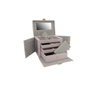 Friedrich Lederwaren Caiman 20136-4 Rosa — Portagioie