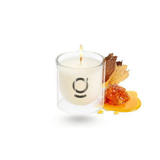 Goda Oli Miele Scuro e Tabacco 200 g — Candela di Soia