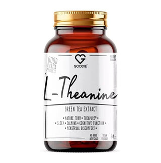 Goodie L-Teanina - Extracto de Té Verde Premium - Theapure® 60 Cápsulas 