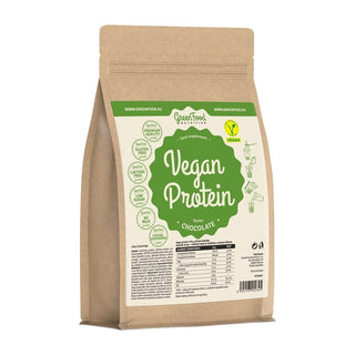 Greenfood Proteínas Vegetales Sin Gluten con Sabor a Chocolate 750 G 