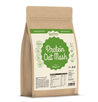 Greenfood Copos de avena proteicos de vainilla 500 G 