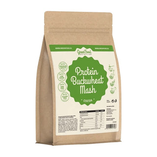 Greenfood Gachas proteicas de trigo sarraceno al cacao 500 G 