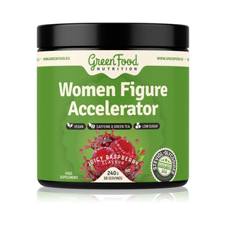 Greenfood Lampone Succoso 240 g — Integratore Acceleratore Figura Femminile