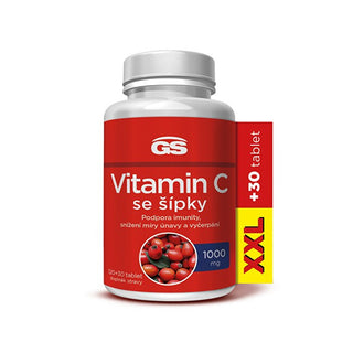 Greenswan Gs Vitamin C 1000 With Rosehip 120 + 30 XXL Tablets 