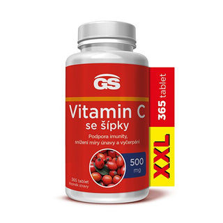 Greenswan Gs Vitamina C500 Con Rosa Canina 365 compresse XXL — Integratore