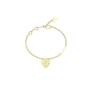 Guess Bracciale Placcato Oro Amore Jubb05057Jwyg Lunghezza 21 Cm — Bracciale