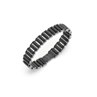 Guess Race Jumb04411Jwgmt/U Uomo Acciaio Nero — Bracciale