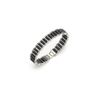 Guess Race JUMB04411JWSTGMT/U Uomo — Bracciale in Acciaio