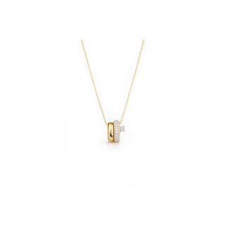 Guess JSBN04504JWYGT/U Collana Placcata Oro con Cristalli — Collana